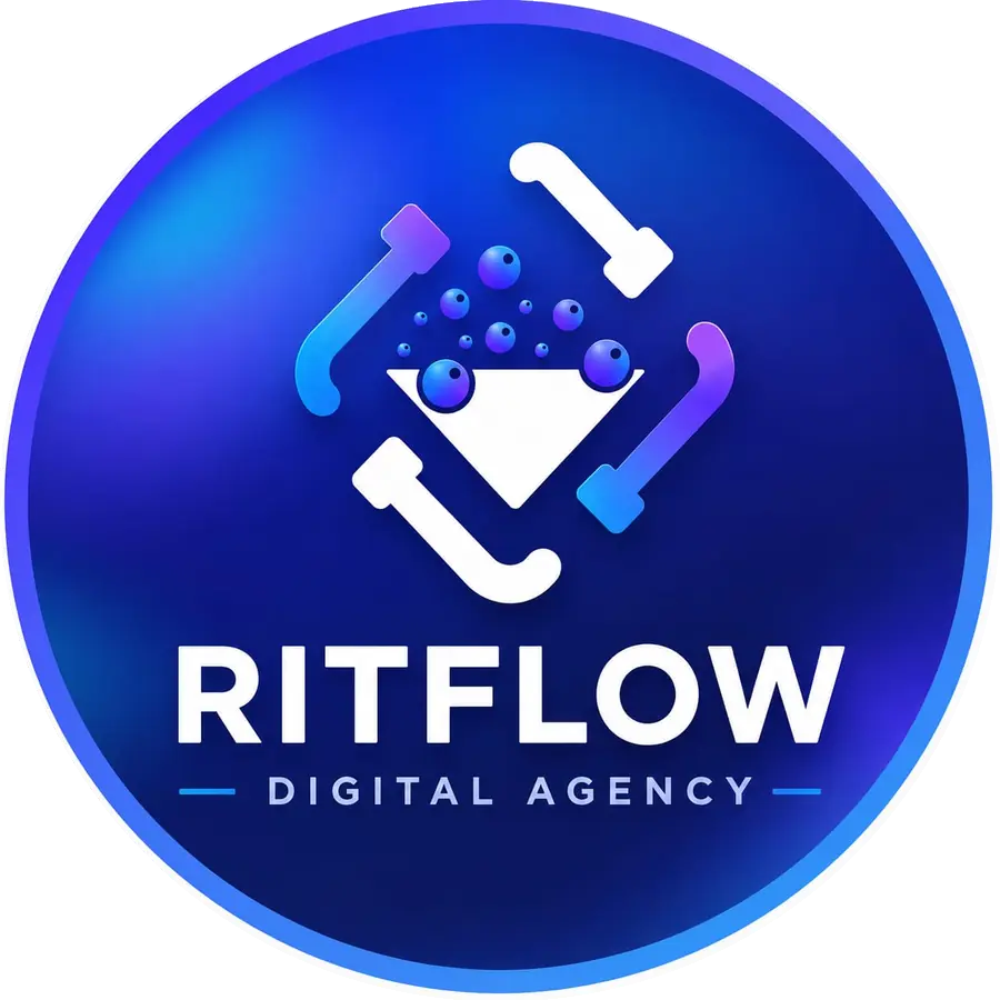 Ritflow Digital Agency logo